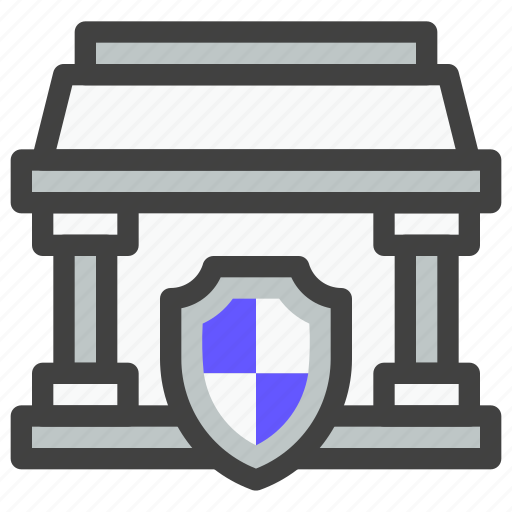 Insurance, protection, shield, security, care, banking, bank icon - Download on Iconfinder