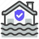 insurance, protection, shield, security, care, flood, home, disaster, weather