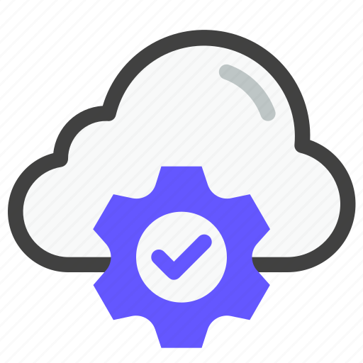 Technical support, service, maintenance, technology, cloud, setting, gear icon - Download on Iconfinder