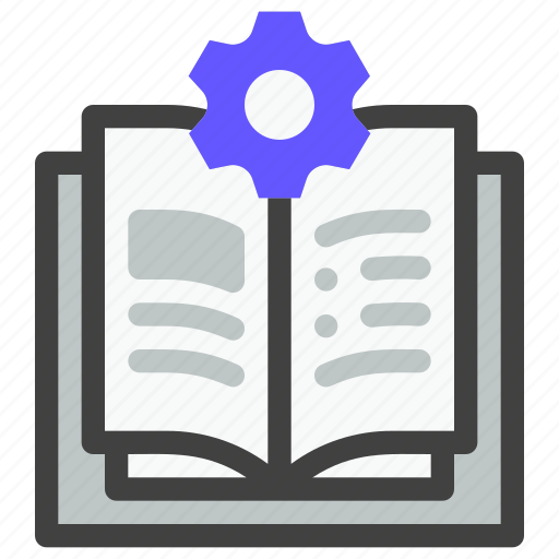 Technical support, service, maintenance, technology, guide book, manual book, instruction icon - Download on Iconfinder