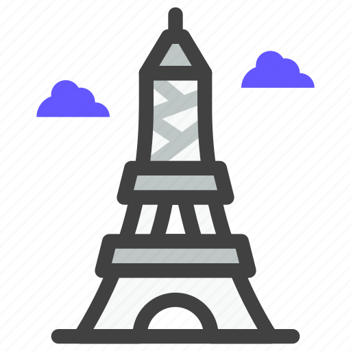 Travel, holiday, vacation, adventure, eiffel, tower, paris icon - Download on Iconfinder