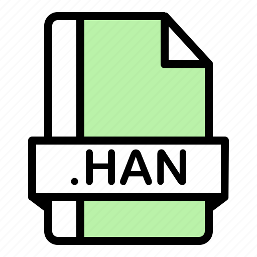 Han, file, format, extension, document icon - Download on Iconfinder