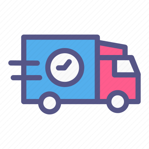 Delivery, ecommerce, time, clock, commerce, shipping, online shop icon - Download on Iconfinder