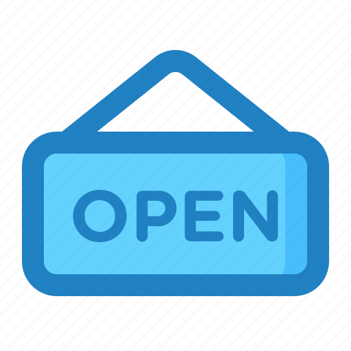 Closedoard, market, open, shop, sign, signboard icon - Download on Iconfinder