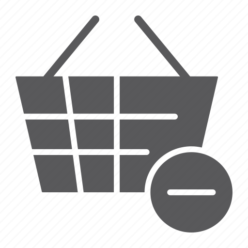App, bag, bucket, commerce, from, remove, shopping icon - Download on Iconfinder