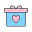 gift box, parcel, present 