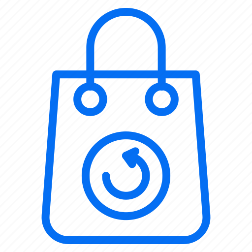 Bag, commerce, ecommerce, returns, shopping, support icon - Download on Iconfinder