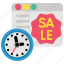 clock, ecommerce, online, sale, shopping, time, web 