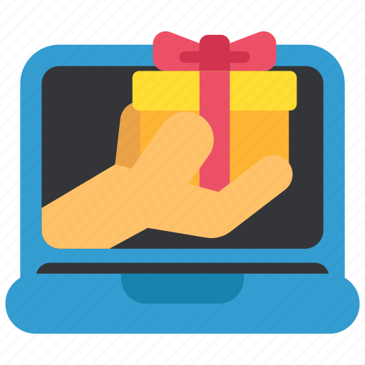 Ecommerce, gift, laptop, online, sale, shopping, web icon - Download on Iconfinder