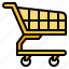 cart, list, shopping, wish 
