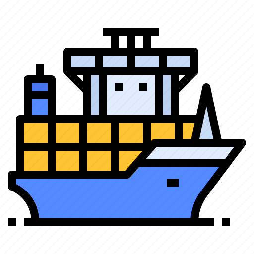 Logistic, ship, shipping, transportation icon - Download on Iconfinder