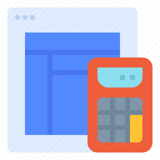 Calculating, calculator, shopping, web icon - Download on Iconfinder