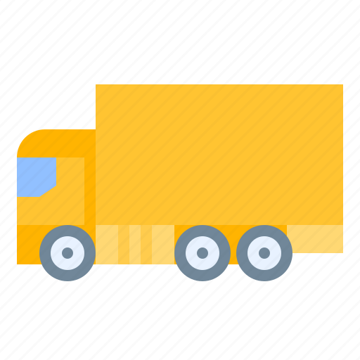 Logistic, transport, truck, vehicle icon - Download on Iconfinder