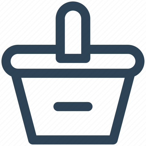 Basket, buy, cart, e-commerce, minus, remove, shopping icon - Download on Iconfinder