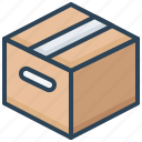 box, delivery, e-commerce, package, parcel