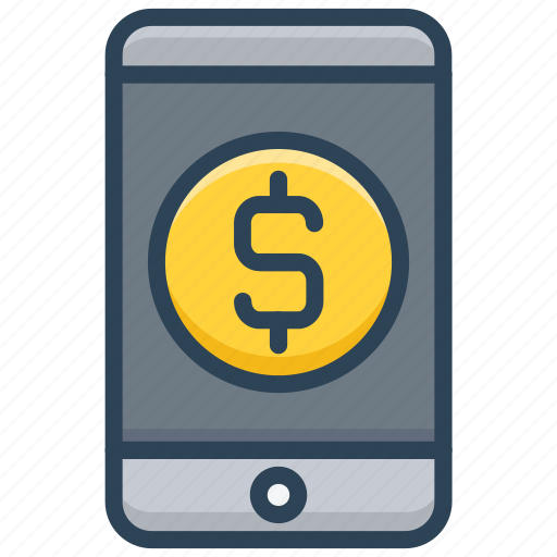 Dollar, e-commerce, mobile, online payment, shopping icon - Download on Iconfinder