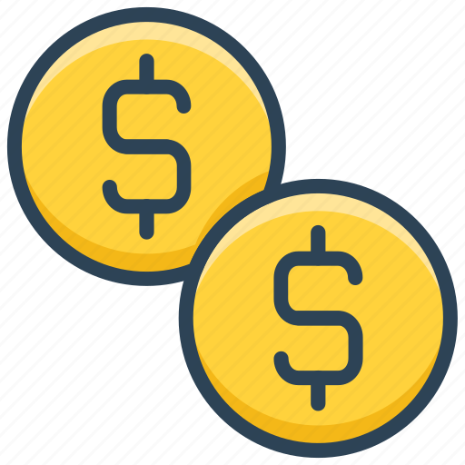 Coins, currency, dollar, e-commerce, money icon - Download on Iconfinder