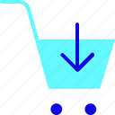 basket, buy, cart, download, ecommerce, shopping, trolley