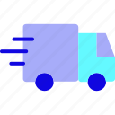box, commerce, delivery, package, transport, transportation, truck