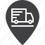 map, shipping, truck, trucking 