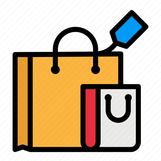 Bag, commerce, percent, shopper, shopping icon - Download on Iconfinder