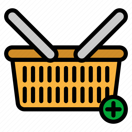 Add, basket, cart, commercial, shopping icon - Download on Iconfinder
