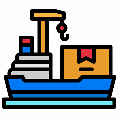 Cargo, delivery, ship, shipping, transportation icon - Download on Iconfinder