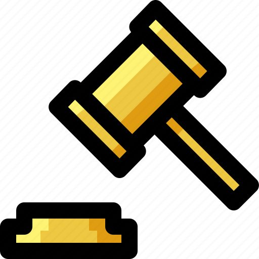 Auction, business, ecommerce, hammer, judge, law, shop icon - Download on Iconfinder