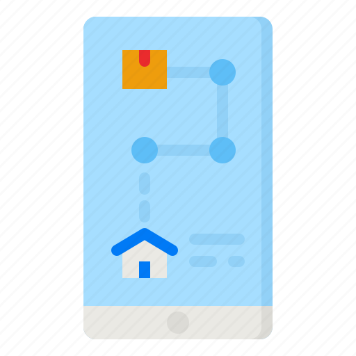 Route, maps, location, pointer, placeholder icon - Download on Iconfinder