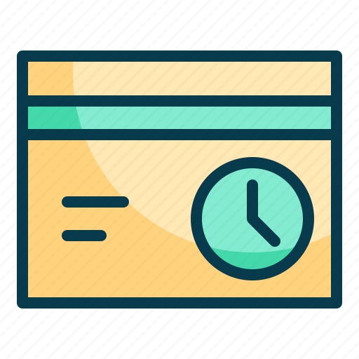 Pending, payment, waiting, time, timer, management, schedule icon - Download on Iconfinder