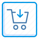 shopping, add, cart, shop, buy