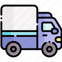 delivery truck, mover truck, cargo truck, delivery, shipping, vehicle, transportation