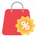 bag, discount, cart, shopping, ecommerce