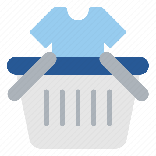 Cart, basket, shopping, clothes, buy icon - Download on Iconfinder