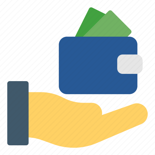 Hand, wallet, money, payment, ecommerce icon - Download on Iconfinder