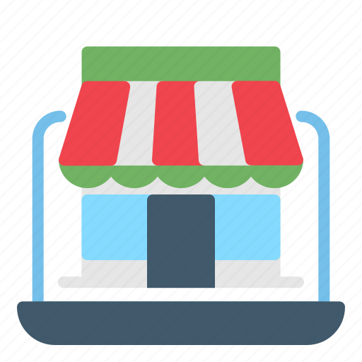 Laptop, online, shop, ecommerce, store, shopping icon - Download on Iconfinder