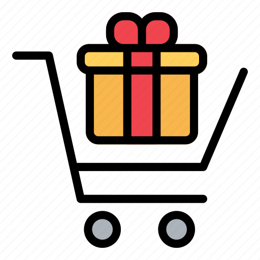 Buy, gift, shop, trolley, cart, shopping icon - Download on Iconfinder