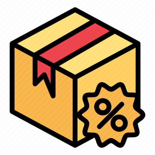Shipping, discount, delivery, shopping, box icon - Download on Iconfinder