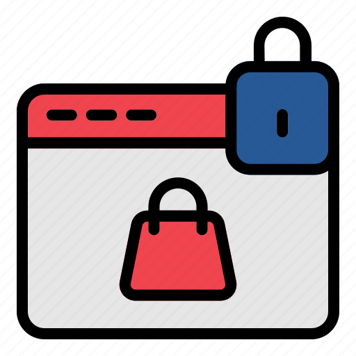 Web, lock, password, protect, online, shop icon - Download on Iconfinder