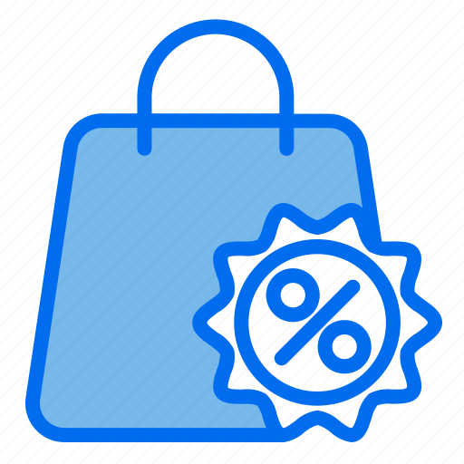 Bag, discount, cart, shopping, ecommerce icon - Download on Iconfinder