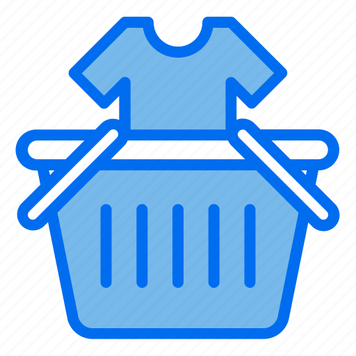 Cart, basket, shopping, clothes, buy icon - Download on Iconfinder