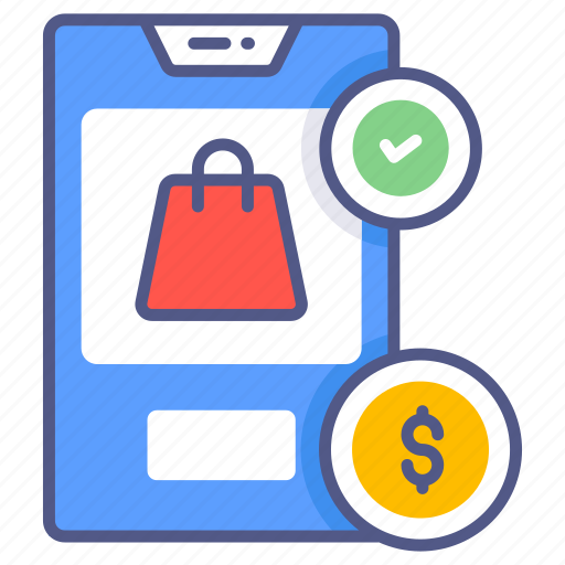 Mobile sopping, online shopping, shopping, ecommerce, bag icon - Download on Iconfinder