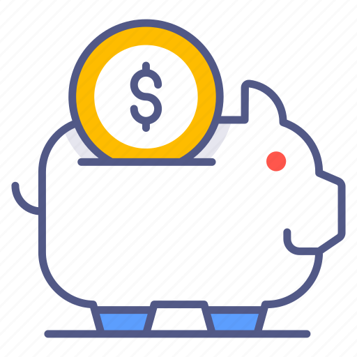 Saving, money, piggy bank, save money, dollar icon - Download on Iconfinder