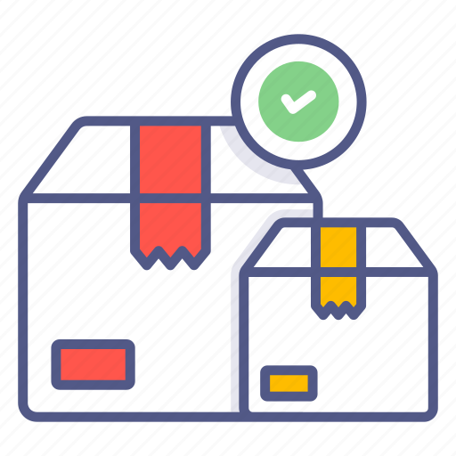 Package approve, approved delivery, packages, delivery, shipping icon - Download on Iconfinder
