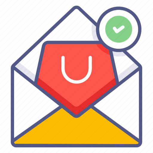 Email, shopping, ecommerce, mail, envelope icon - Download on Iconfinder