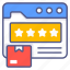 product rating, rating, feedback, good reviews, ecommerce 
