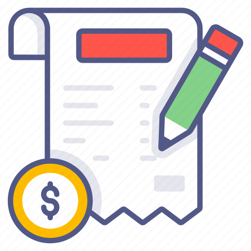 Invoice, payment, receipt, bill, shopping icon - Download on Iconfinder