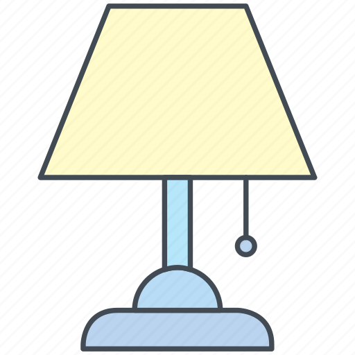 Home, lamp, furniture, light, shopping, e-commerce, category icon - Download on Iconfinder