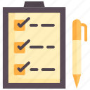 business, checklist, clipboard, document, list, message, order