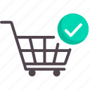 basket, buy, cart, retail, shopping, store, trolley